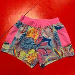 TEK Gear Vibrant Pink and Multicolor tropical Shorts